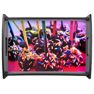 Chocolate Candy Serving Tray