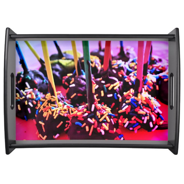 Chocolate Candy Serving Tray (Front)