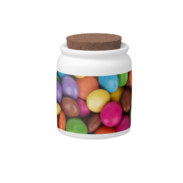 Chocolate Candy Sweets Candy Jar (Front)