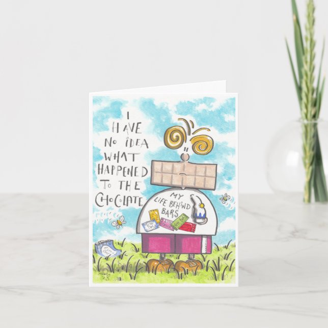 Chocolate Card (Front)