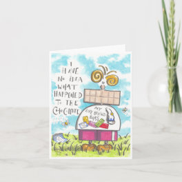 Chocolate Card