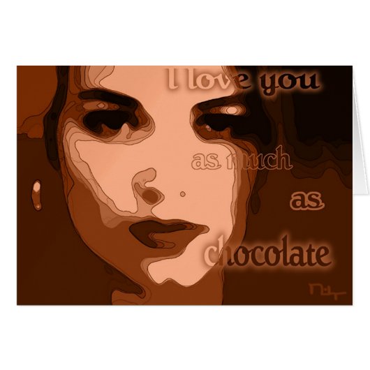 CHOCOLATE CARDS (Front Horizontal)