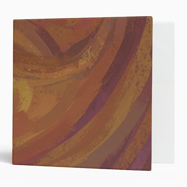 Chocolate Carmel Swirl Binder (Front/Inside)