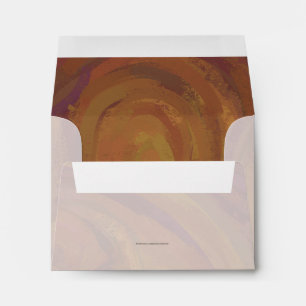 Chocolate Carmel Swirl Envelope