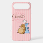 Chocolate Case-Mate iPhone Case (Back)