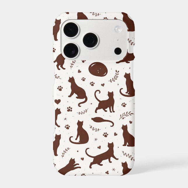 Chocolate Cats Iphone Case (Back)