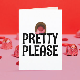 Chocolate Cherry Valentine's Day Card