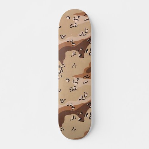 Chocolate Chip Camo Skateboard Pro