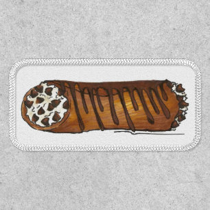 Chocolate Chip Cannoli Italian Pastry Dessert Patch