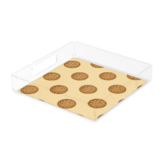 Chocolate Chip Cookie  Acrylic Tray