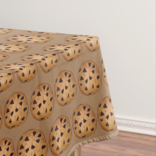 Chocolate Chip Cookie Bake Sale Bakery Baked Goods Tablecloth