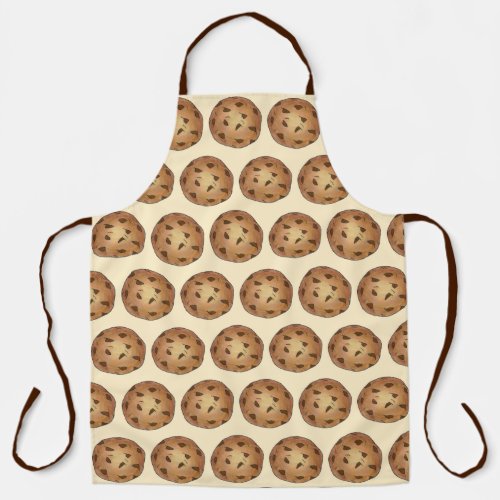 Chocolate Chip Cookie Baked Goods Junk Food Apron