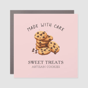 Chocolate Chip Cookie Bakery Car Marketing Magnet