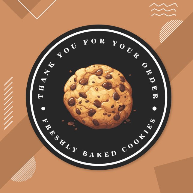 Chocolate Chip Cookie Business Sticker (Creator Uploaded)