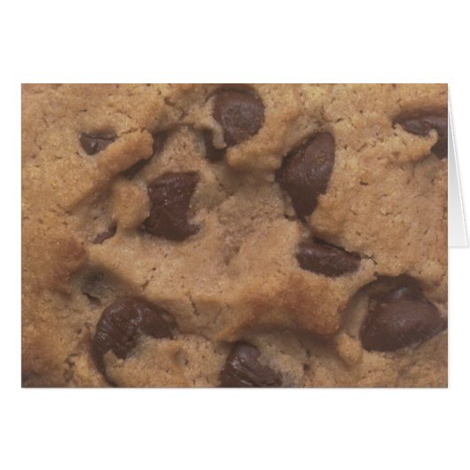 Chocolate Chip Cookie Cards (Front Horizontal)