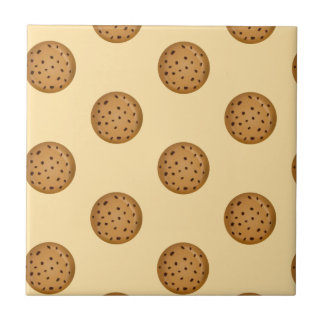 Chocolate Chip Cookie Ceramic Tile