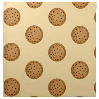 Chocolate Chip Cookie  Cloth Napkin
