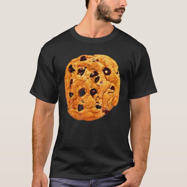 Chocolate Chip Cookie Costume Last Minute Lazy Par T-Shirt (Front)