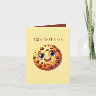 chocolate chip cookie customizable bakery vendors card