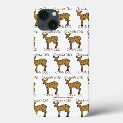 Chocolate Chip Cookie Doe iPhone 13 Case