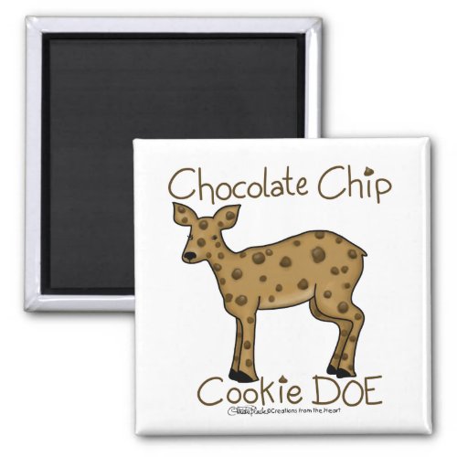 Chocolate Chip Cookie Doe Magnet