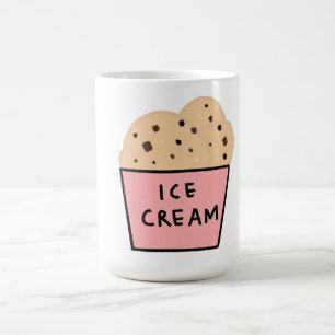 Chocolate Chip Cookie Dough Ice Cream Lover Gift Coffee Mug