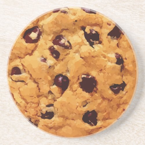 Chocolate Chip Cookie Funny  Coaster