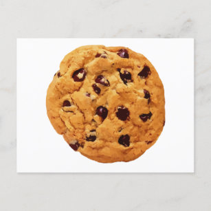 Chocolate Chip Cookie Image Postcard