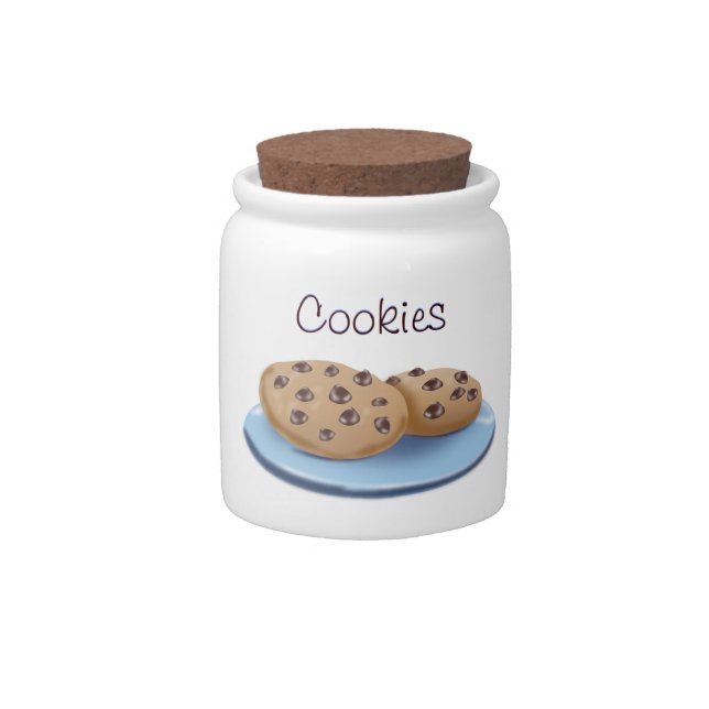 Chocolate Chip Cookie Jar (Front)