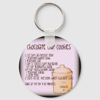 Chocolate Chip Cookie Keychain
