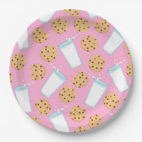 Chocolate Chip Cookie Kids 1st Birthday Party Pink