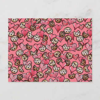 Chocolate Chip Cookie Lovers Postcard