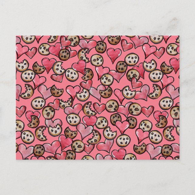 Chocolate Chip Cookie Lovers                       Postcard (Front)