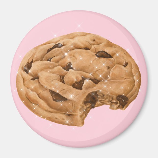 Chocolate chip cookie magnet (Front)