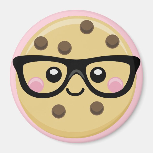 Chocolate chip cookie magnet (Front)