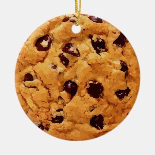 Chocolate Chip Cookie Ornament