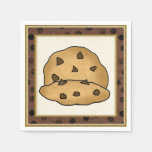 Chocolate Chip Cookie Paper Napkins at Zazzle