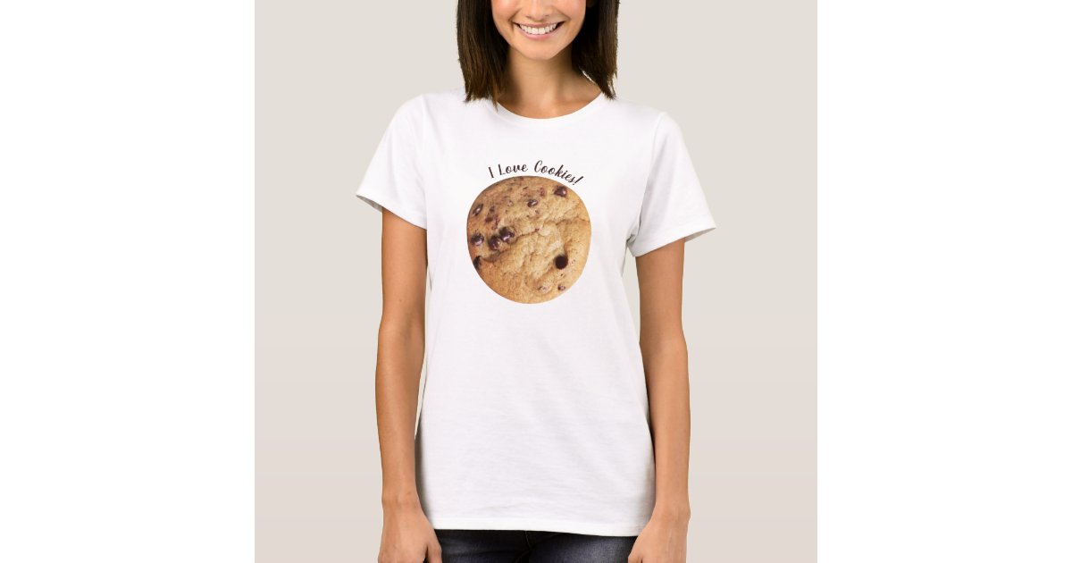 chocolate chip cookie shirt