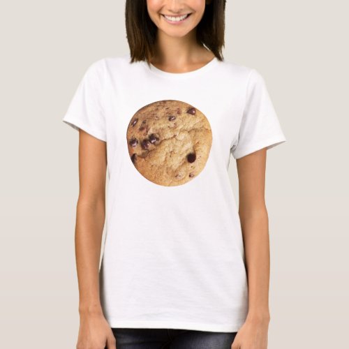 Chocolate Chip Cookie Photo T_Shirt