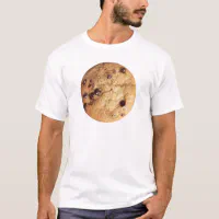 Chocolate Chip Cookie Photo T-Shirt | Zazzle