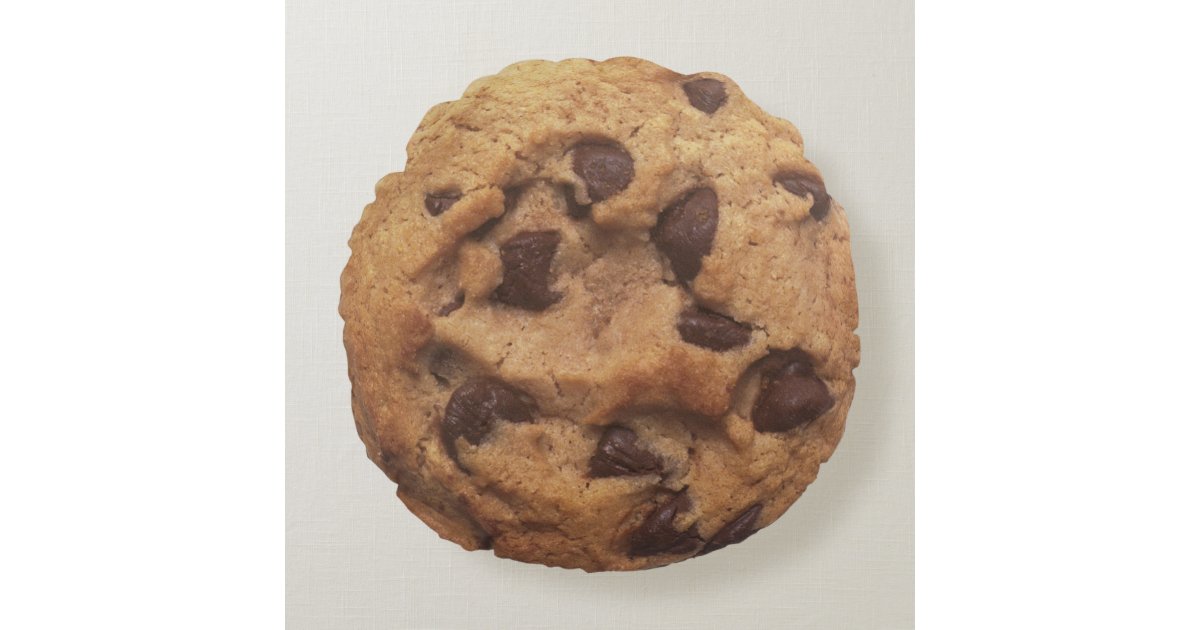 Chocolate Chip Cookie Pillow Zazzle Com
