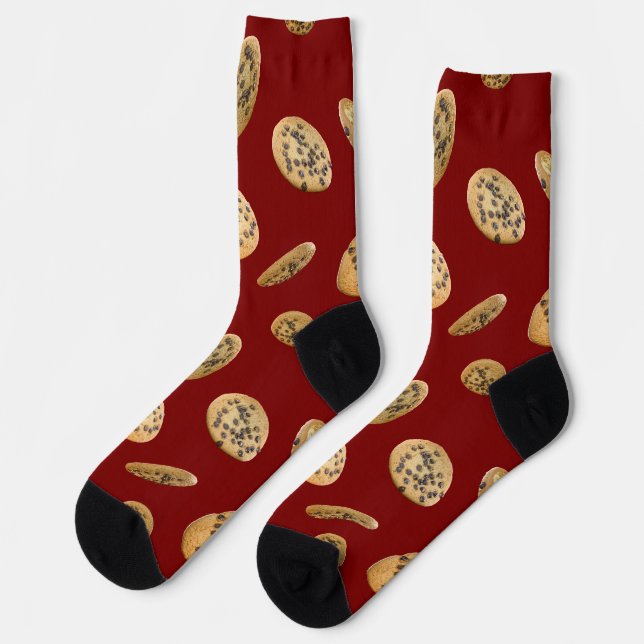 Chocolate Chip Cookie Socks (Left)