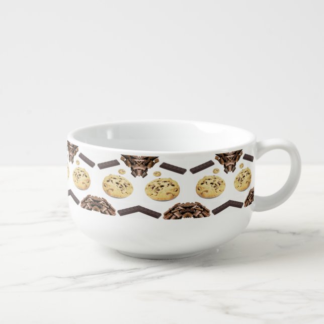 Chocolate Chip Cookie Soup Mug (Left)