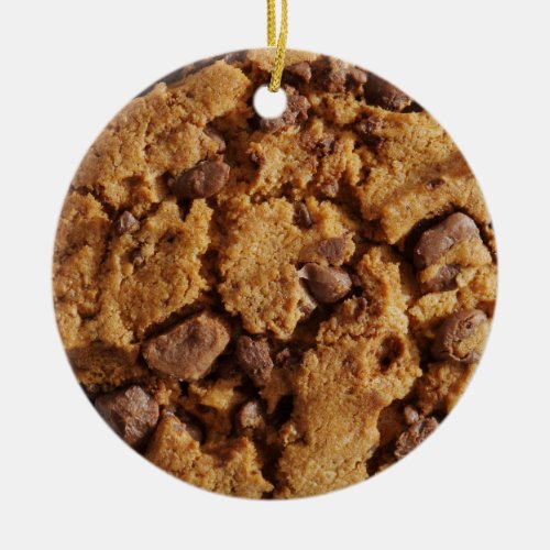 Chocolate Chip Cookie _ SRF Ceramic Ornament