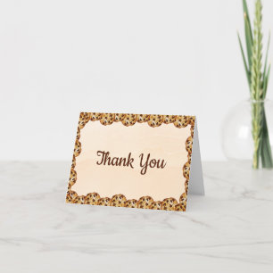 Chocolate Chip Cookie Thank You Card Sweet Baby