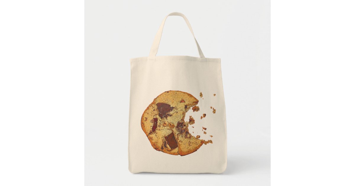 Chocolate Chip Cookie Tote Bag Zazzle