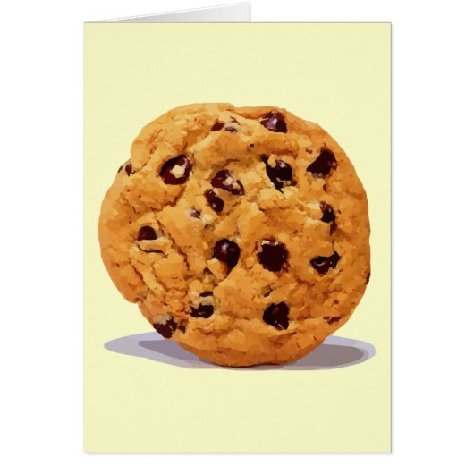 CHOCOLATE CHIP COOKIE TREAT DESSERT SNACK DIGITAL CARDS (Front)