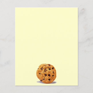 CHOCOLATE CHIP COOKIE TREAT DESSERT SNACK DIGITAL FLYER