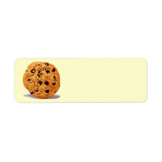 CHOCOLATE CHIP COOKIE TREAT DESSERT SNACK DIGITAL LABEL