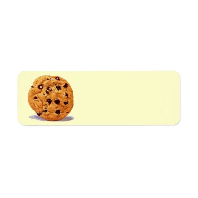 CHOCOLATE CHIP COOKIE TREAT DESSERT SNACK DIGITAL LABEL (Front)